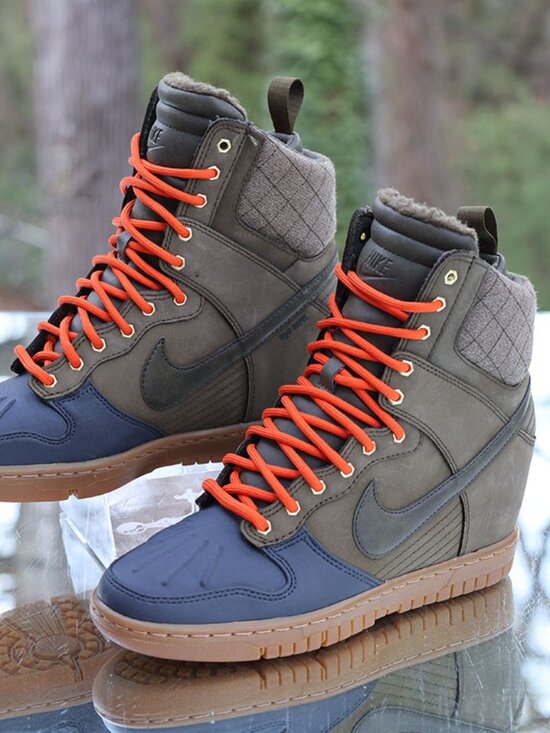 Nike Dunk Sky Hi Sneakerboot 2.0 Dark Loden - Picture 11 of 13